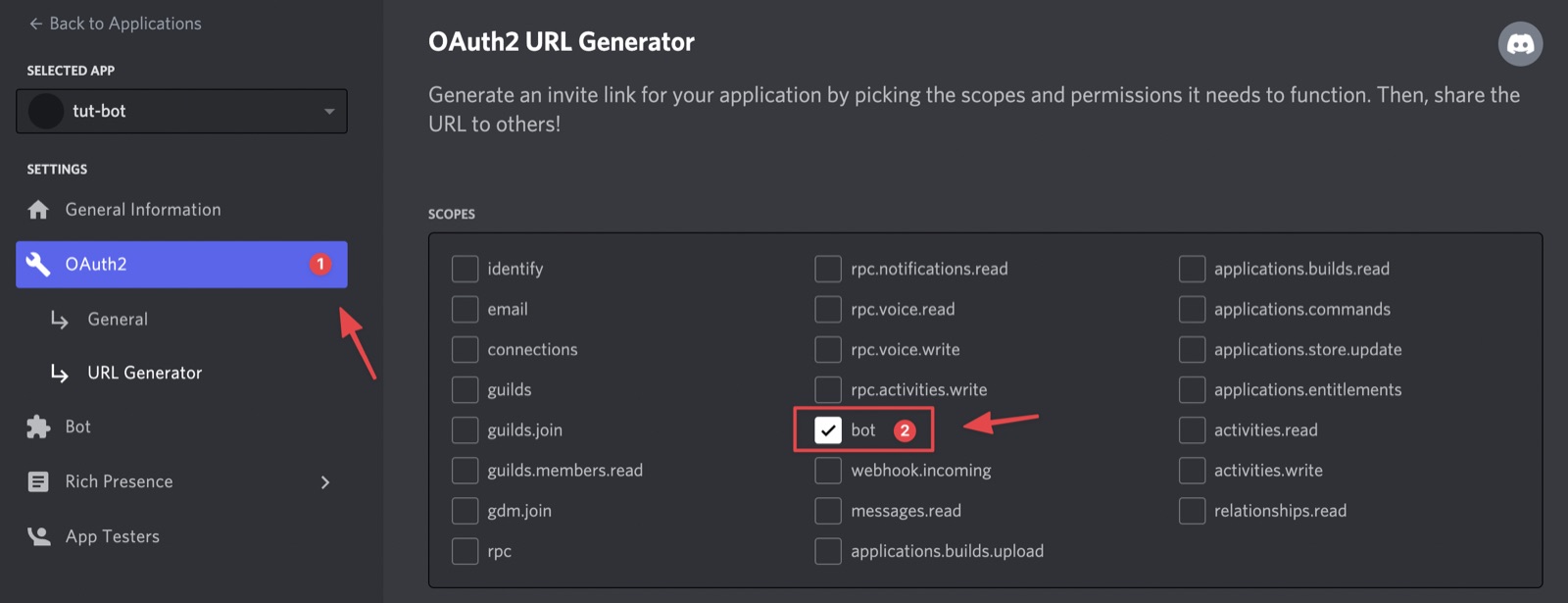Bot Option